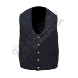 19th Century Civil War Brown Wool Vest
