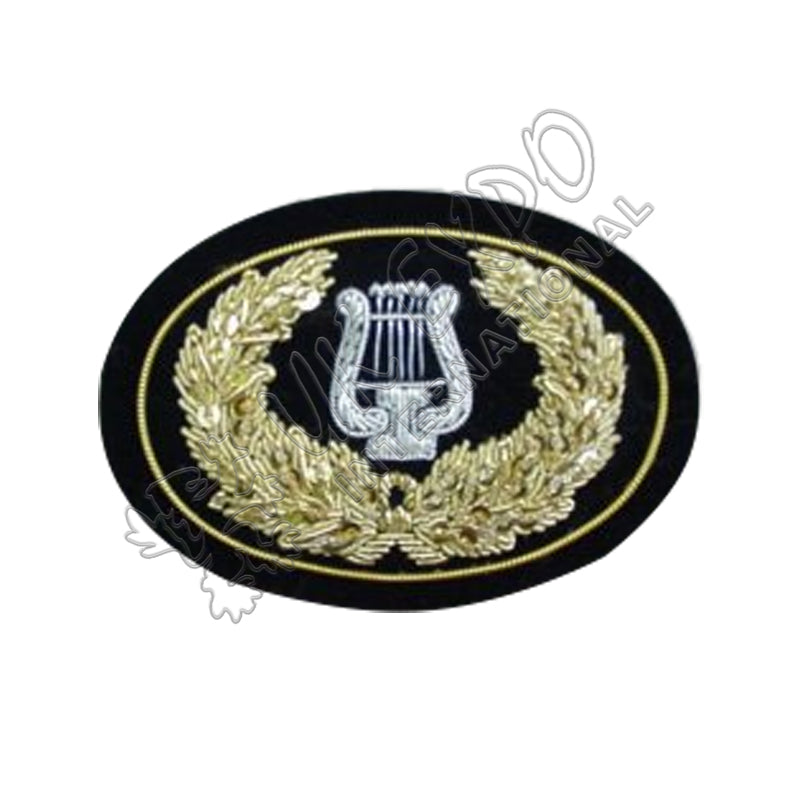 Field Musician Brass Lyre Badge
