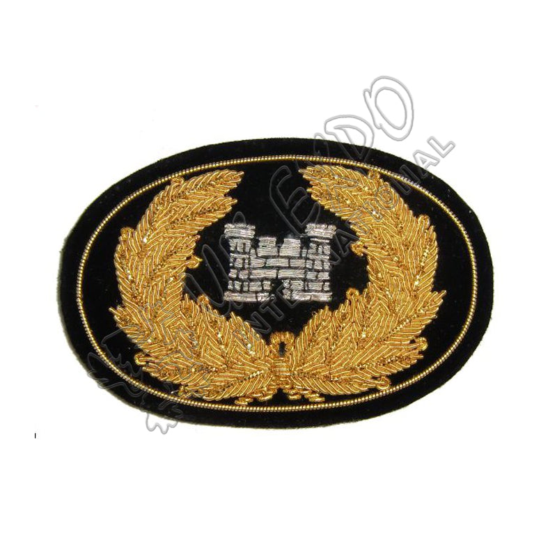 Engineer Corps Brass Castle Badge