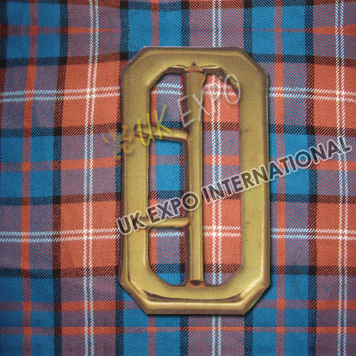 Solid Brass 2 Pin Belt Buckle