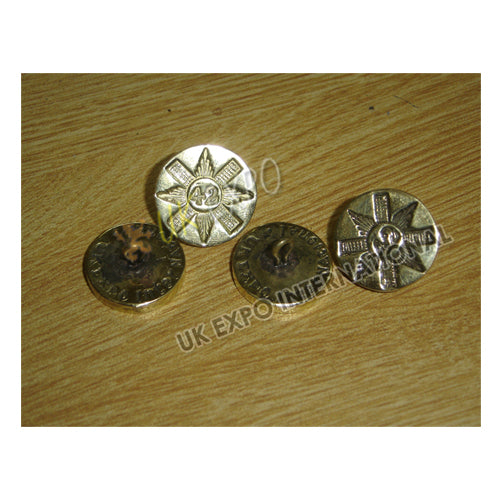 42nd Regiment Brass Buttons