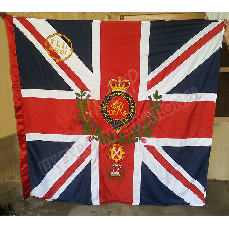 92nd Regiment of Foot Gordon Highlanders Regimental Flag