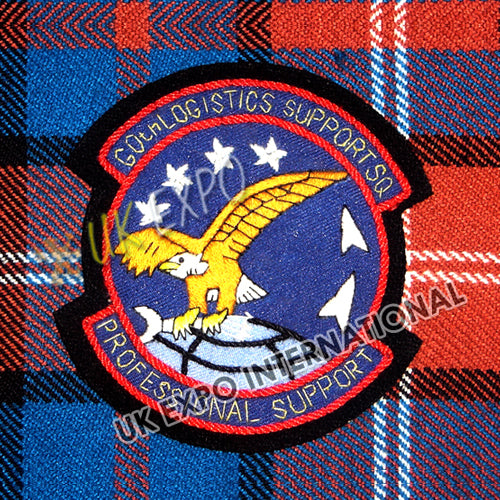 60th Logistics Support Squadron Global Eagles Embroidered Military Patch Insignia Badge