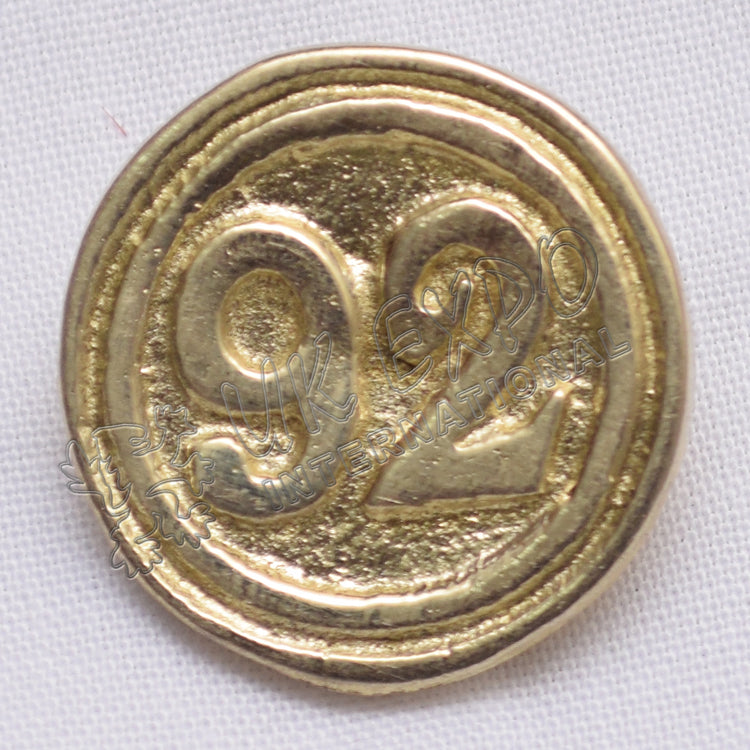 92nd Regiment of Foot Brass Buttons