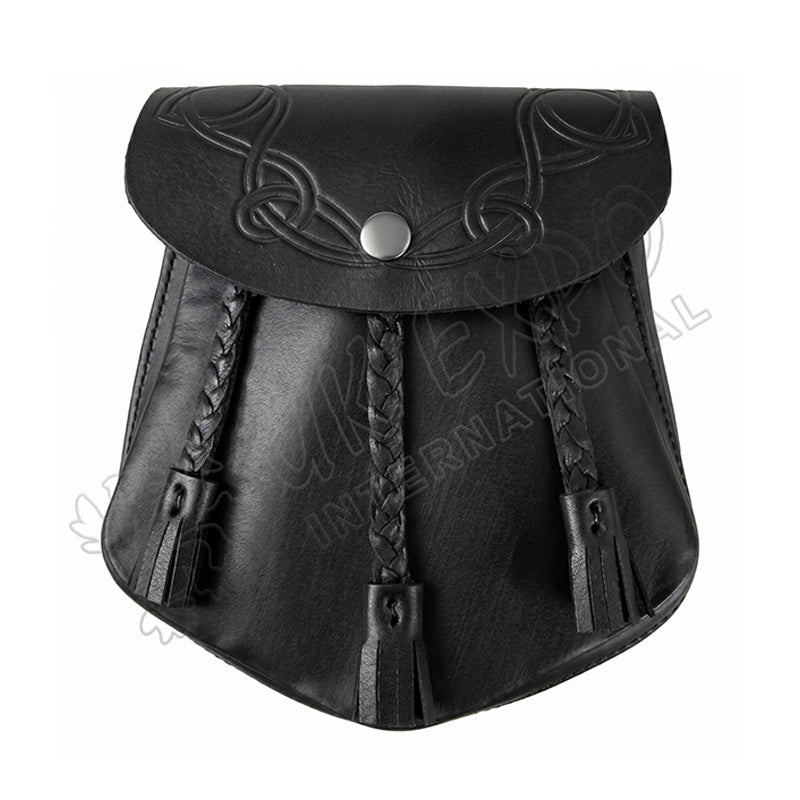 Handmade Knot Leather Smart Sporran