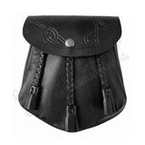 Handmade Knot Leather Smart Sporran
