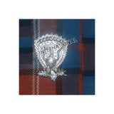 Civil War Prong Eagle Plate Metal Badge
