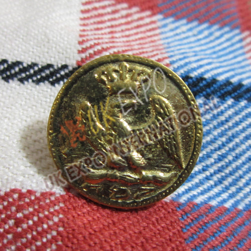 American Eagle With Crown Brass Button