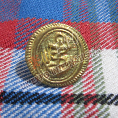 Anchor Gold Regiment of Foot Brass Buttons
