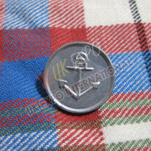 Anchor Pewter Button