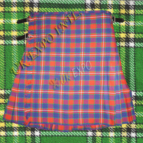 Men's Ancient Fraser Clan Tartan Kilt