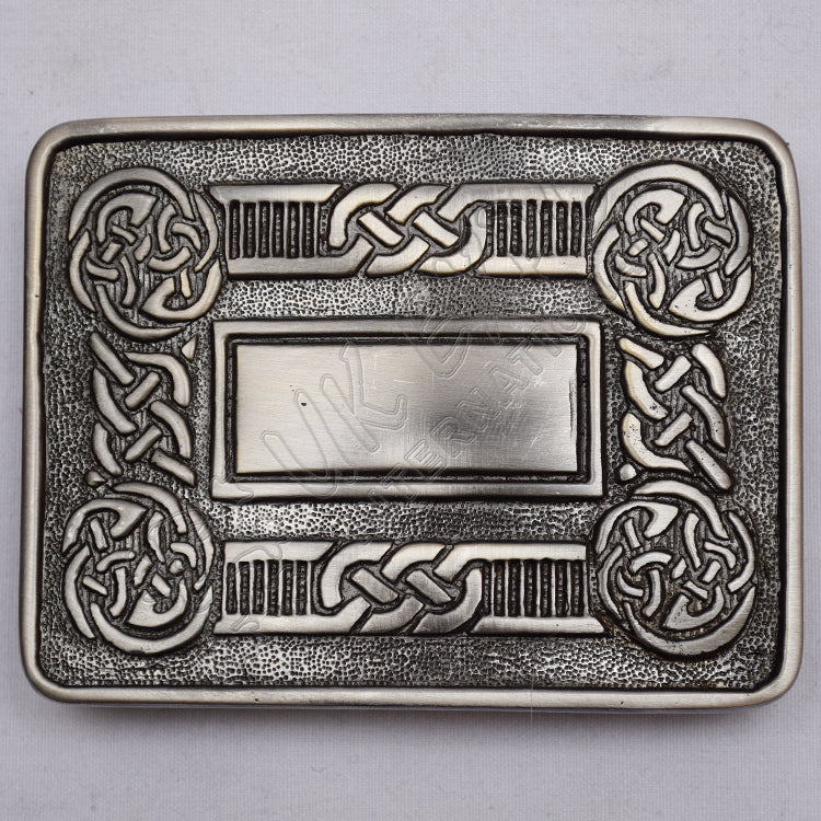 Antique Color Celtic Scottish Buckle