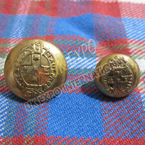 Aut Bello Aut Pace Brass Buttons
