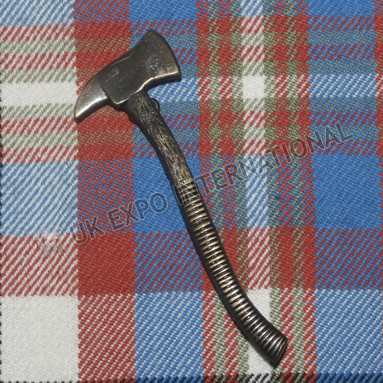 Axe Black Antique Finish Kilt Pin