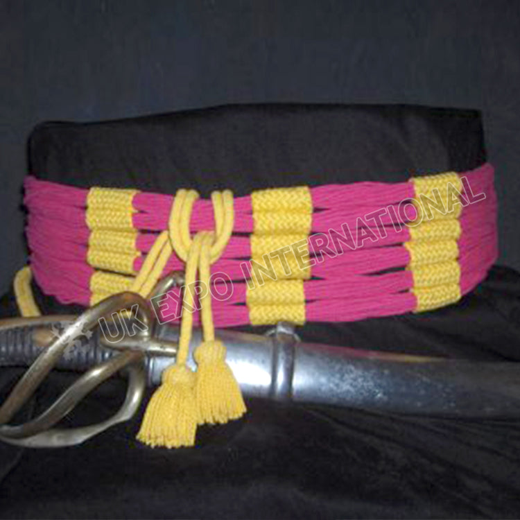Light Cavalry Barrel Sash Belt Scarf Military Waist Sash