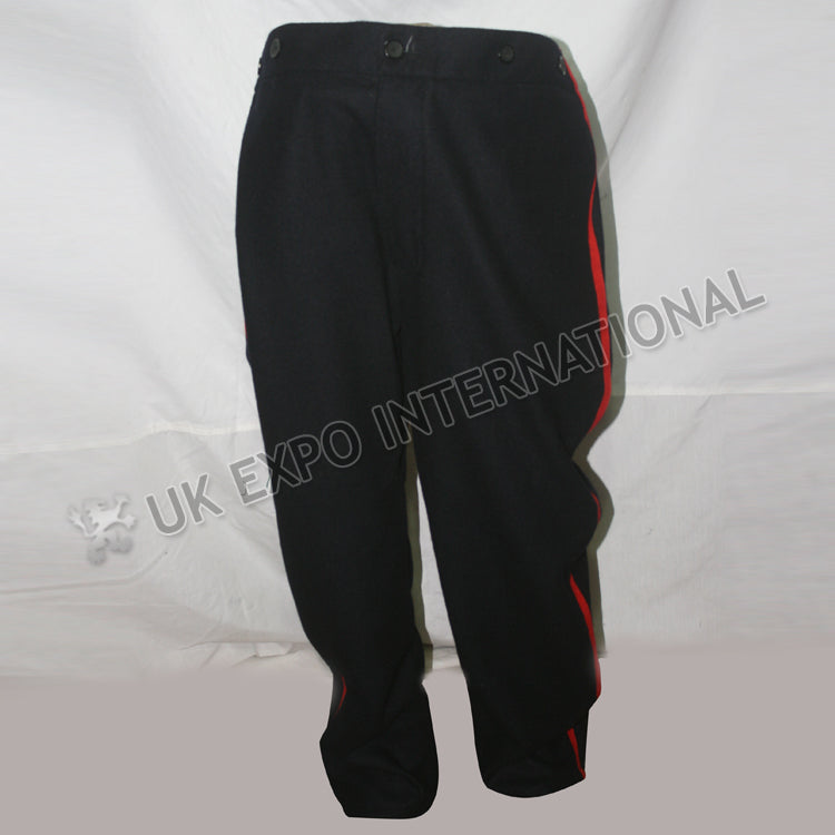 Civil War CS Black Red Strip Trouser