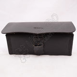 18th Century Black Leather Cartridge Box