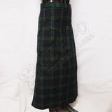 Black Watch Tartan Fashion Long Kilt