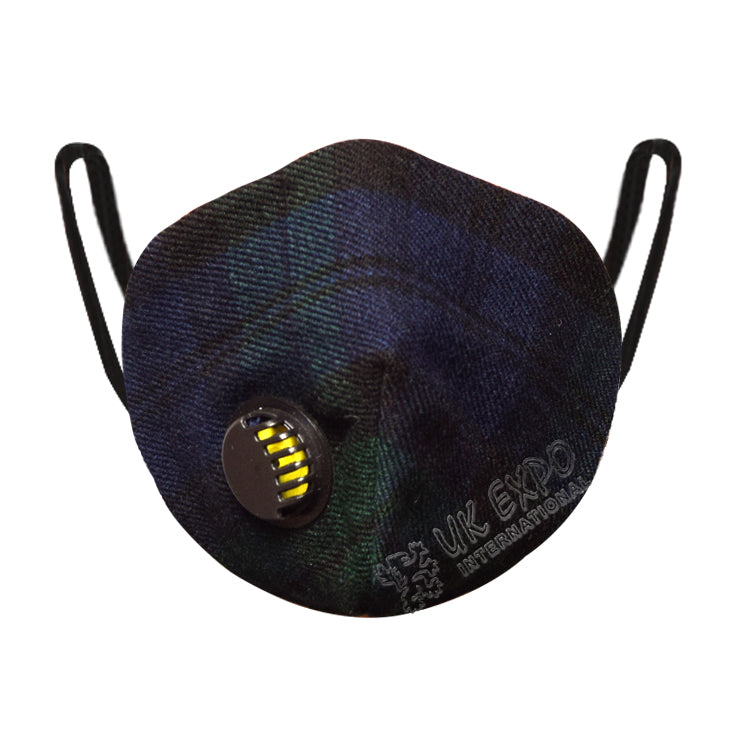 Black Watch Tartan Scottish Filter Mask