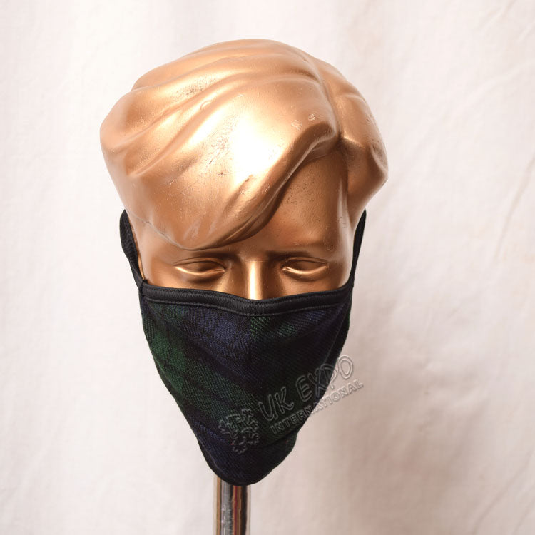 Black Watch Tartan Scottish Style Mask