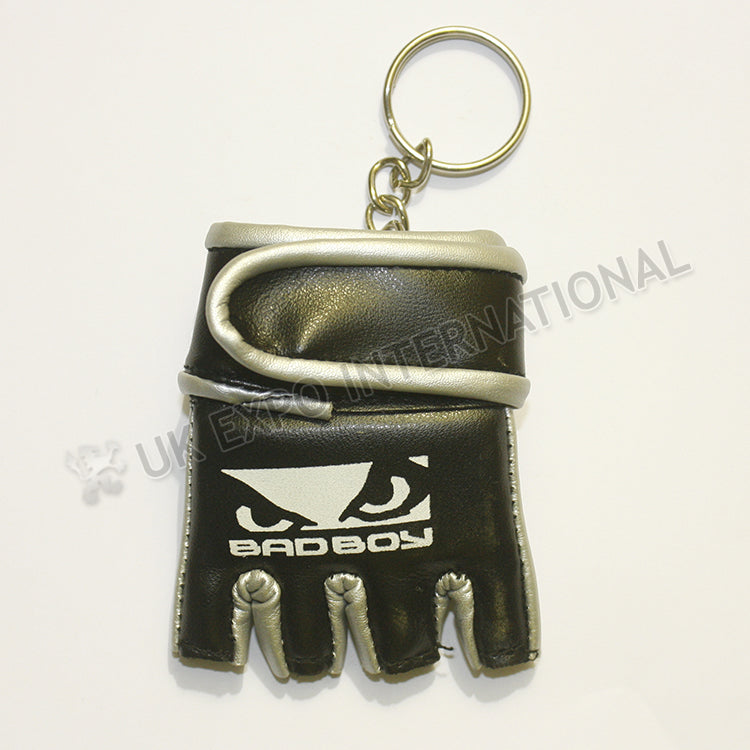 Black Silver Glove Key Chain