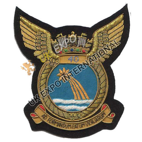 Naval Aviation Fleet Air Arm Embroidered Crest Patch
