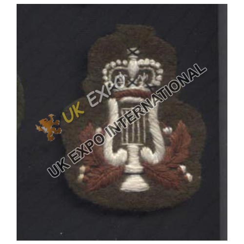 British Army Qualified Musician Arm Badge