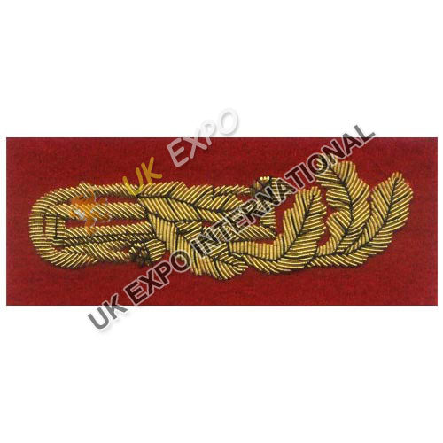 Custom Club Crests Regimental Gold Bullion Blazer Badges