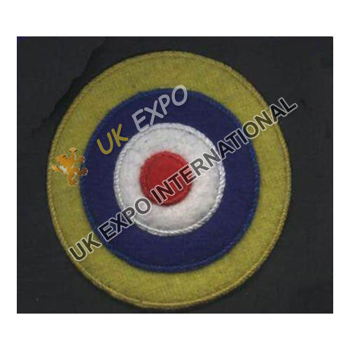 RAF Type A1 Roundel Patch Royal Air Force Mod Style Embroidered Insignia Badge