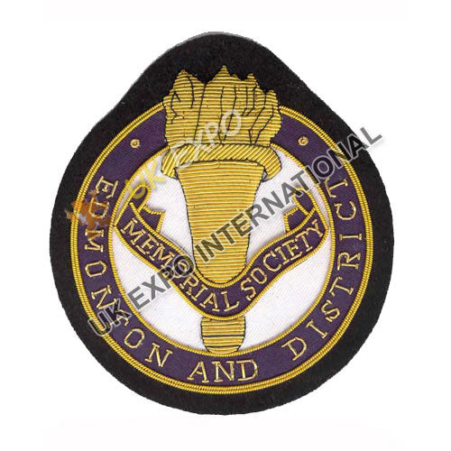 Edmonton Memorial Society Embroidered Badge