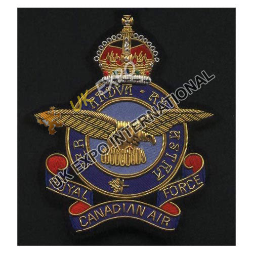 Royal Canadian Air Force Blazer Hand Embroidered Badge
