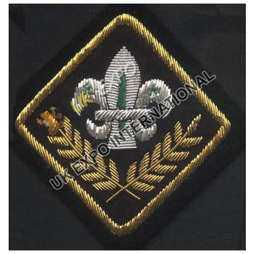 Commemorative Scout Association Gold & Silver Bullion Patch