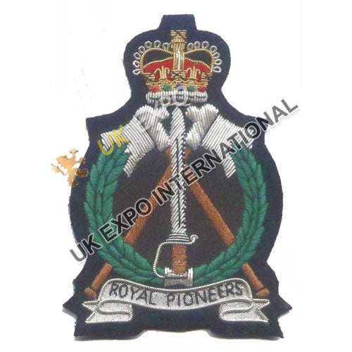 Royal Pioneer Corps Bullion Blazer Badge