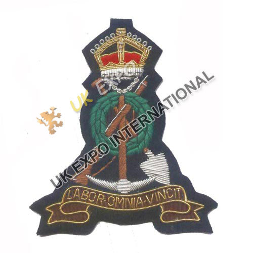 Royal Pioneer Corps Bullion Blazer Badge