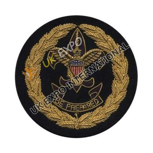 Boy Scout Commissioner Bullion Blazer Patch