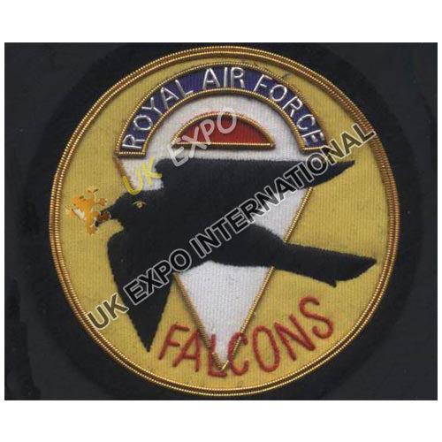 Royal Air Force RAF Falcons Parachute Display Team Embroidered Cloth Patch