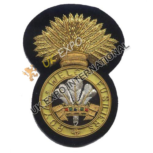 Royal Welch Fusiliers Embroidered Blazer Badge