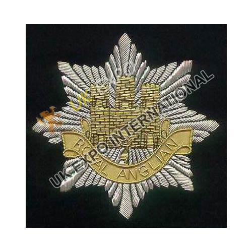 Royal Anglian Regiment Bullion Blazer Badge