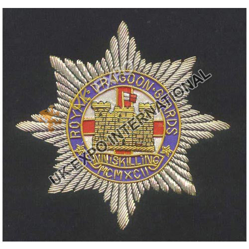 Royal Dragoon Guards Bullion Blazer Badge