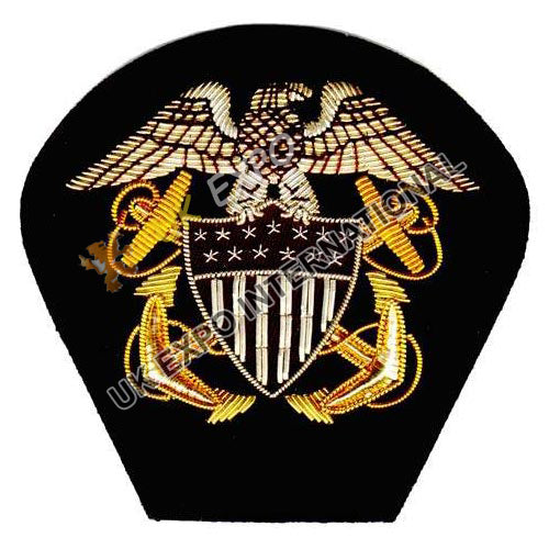 United States Navy Officer Crest Blazer Patch