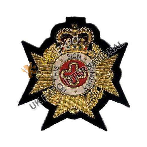 Handcrafted Bullion Wire Blazer Badge