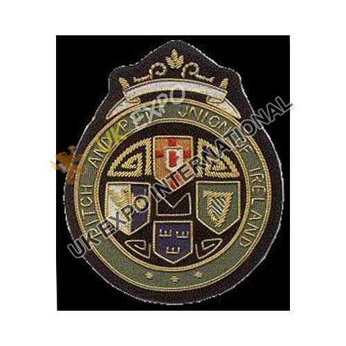 Hand Embroidered Four Provinces of Ireland Crest Badge