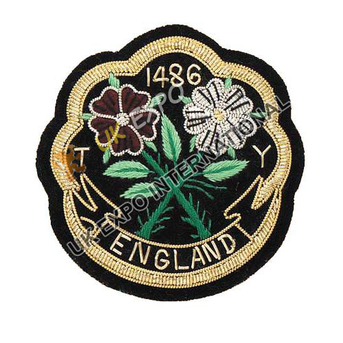 Hand Embroidered Lancaster Blazer Badge