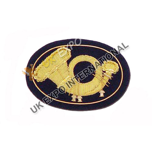 American Civil War Union Infantry Officer’s Bullion Embroidered Hat Insignia Badge