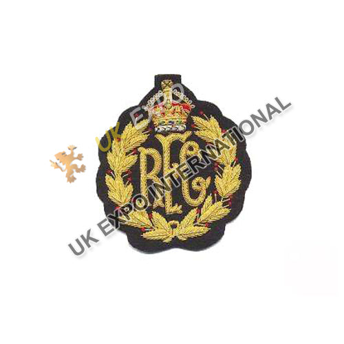 Hand Embroidered Bullion Wire Royal Flying Corps RFC Blazer Badge