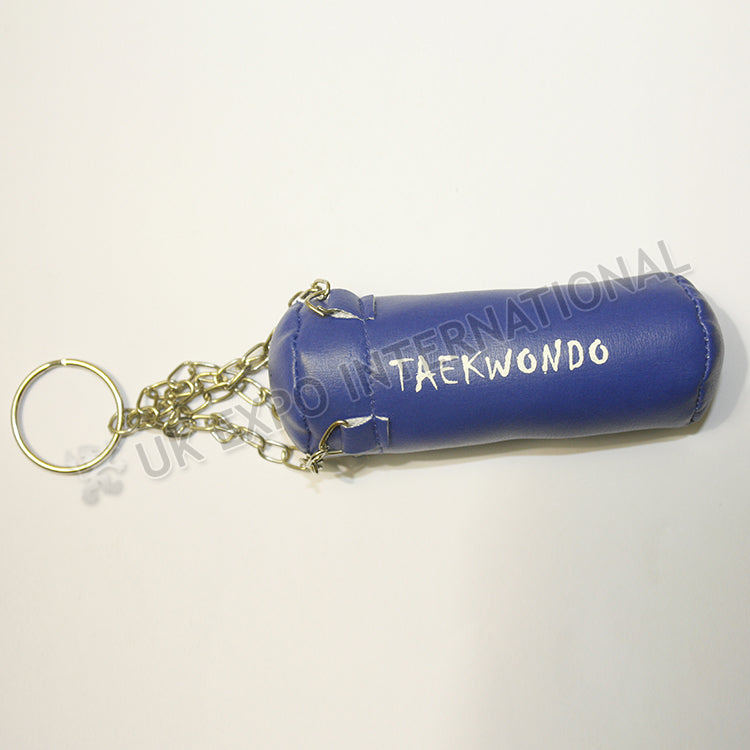 Blue Color Taekwondo Keychain