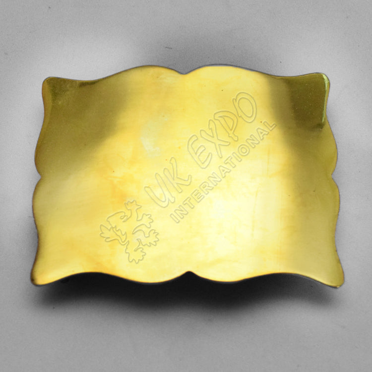 Brass Polished Plain Buckle