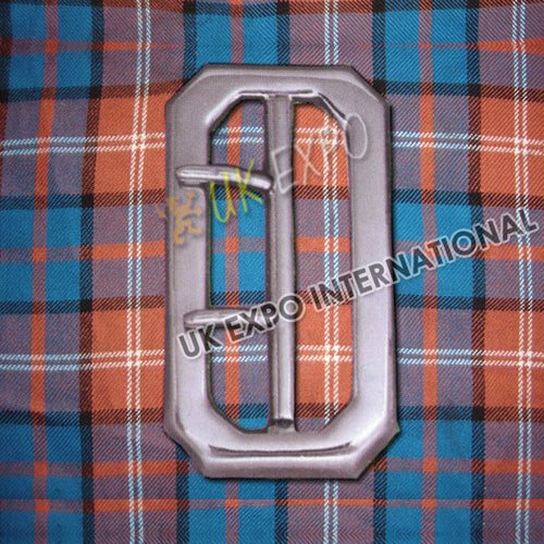 2 Pin Chrome Polished Buckle