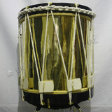 Brass Polish Dark Brown Rim Drum