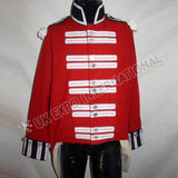 Red British Napoleonic Military Jacket